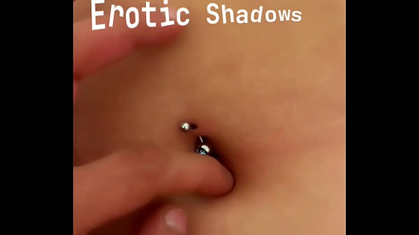 A good finger in this beautiful navel
