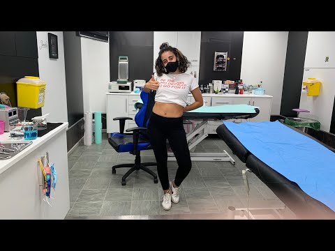 PIERCING OMBLIGO SWAROVSKI 💉 NAVEL PIERCING SWAROVSKI 💉 😉😄