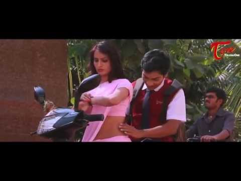 Teachers navel touch by a student